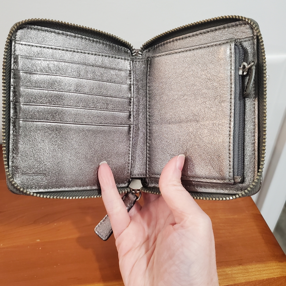 Metallic Coach Wallet - Picture 3 of 5